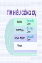 Bài giảng Tìm hiểu công cụ