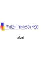 Wireless and Mobile Computing (4)
