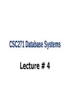 Database Systems (3)