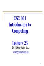 Introduction to Computing (23)