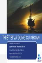 Cơ sở kỹ thuật dầu khí 04 05 Thiet bi va dung cu khoan FILEminimizer 