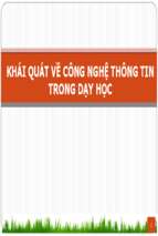 Bài giảng Ứng dụng công nghệ thông tin trong dạy học GDCD: Chương 2    Thiều Thanh Quang Phú