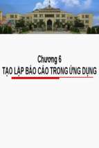 C06 Tao lap bao cao trong ung dung