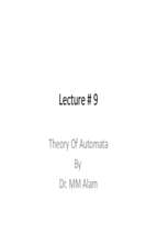Theory Of Automata (1)