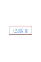CSC441 Lesson 18