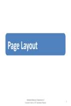Lec 19 ( Page Layout)