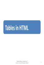 Lec 14 (HTML tables)