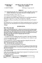 Thông tư số 06/2017/TT­ BKHCN (TRÙNG)