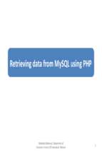 Lec30 (Retrieving data from database)