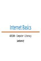 ADE Lecture 07