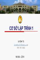 CSLT1C00 Gioi thieu mon hoc