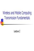 Wireless and Mobile Computing (1)
