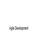 CSC 291 Lecture 3  4 Agility principles