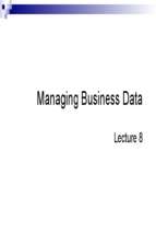 Lecture 8