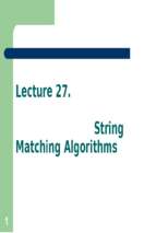 Algo VC Lecture 27