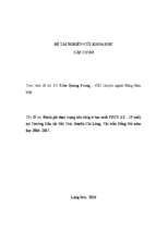 v20  ĐỀ TÀI NGHIÊN CỨU KHOA HỌC CẤP CƠ SỞ   BS  TRẦN TRUNG   v9
