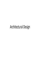 Architectural Design