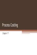 Kiểm toánchap17 process costing