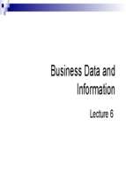 Lecture 6