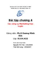 Bài tập chương 4
