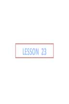 CSC441 Lesson 23