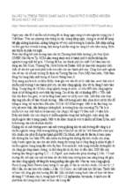 VẤN ĐỀ MÔI TRƯỜNG NGÀY NAY