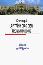 C04 Lap trinh giao dien trong Windows Part1