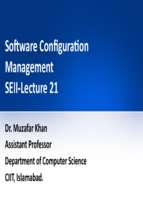 Lecture 21 CSC392 Dr  Muzafar Khan