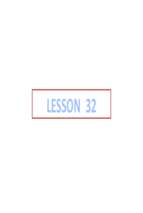 CSC441 Lesson 32