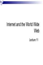 Lecture 11
