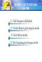TCDN chuong 2   gia tri thoi gian cua tien(1)