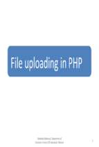 Lec29 (File uploading in PHP)