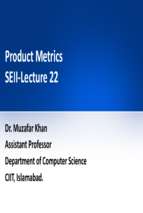Lecture 22 CSC392 Dr  Muzafar Khan