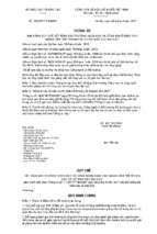 Thông tư số 11/2017/TT­ BGDĐT (TRÙNG)