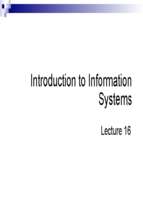 Lecture 16