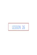 CSC441 Lesson 26