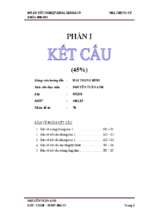 ĐATN PHẦN KẾT CẤU