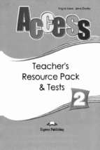 Access 2 teachers resource pack and tests