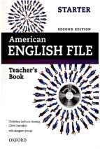 American english file starter teacher book.