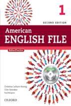American english file 1 student book.