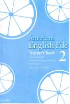 American english file 2 teacher book.