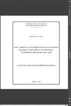 Phát triển các sản phẩm thông tin tín dụng tại trung tâm thông tin tín dụng   ngân hàng nhà nước việt nam. luận văn thạc sỹ