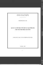 Quản lý rủi ro tín dụng tại vpbank chi nhánh thái nguyên. luận văn thạc sỹ
