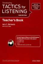 Developing tactics for listening teacher book 3 edition