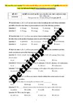 Bộ đề thi thpt quốc gia chuẩn cấu trúc bộ giáo môn tiếng anh   file word có lời giải chi tiết đề số  (7)