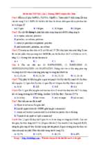 126. đề thi thử thptqg năm 2017 môn hóa học   trường thpt chuyên bắc ninh   lần 2   file word có lời giải (1)