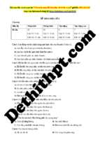 Bộ đề thi thpt quốc gia chuẩn cấu trúc bộ giáo môn sinh học   cô nga nghệ file word có lời giải chi tiết đề số (6)