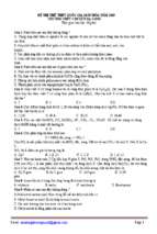 đề thi thử thpt qg năm 2015 môn hóa học   thpt chuyên hạ long