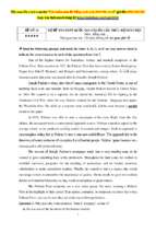 Bộ đề thi thpt quốc gia chuẩn cấu trúc bộ giáo môn tiếng anh   file word có lời giải chi tiết đề số  (14)