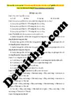 Bộ đề thi thpt quốc gia chuẩn cấu trúc bộ giáo môn sinh học   file word có lời giải chi tiết đề số (1)